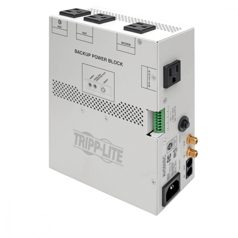 Bloque de potencia de respaldo par audio/vide TRIPP-LITE AV550SC 