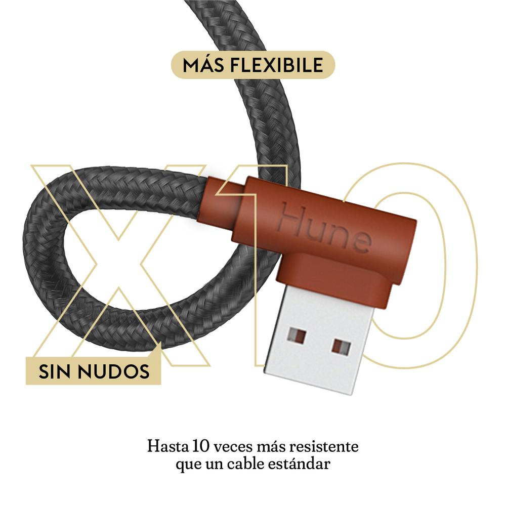 Cables Braided USB - Lightning Hune Hiedra