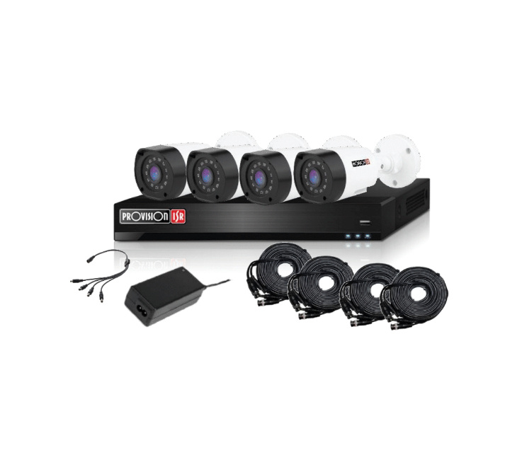 Kit de Videovigilancia PROVISION-ISR PAK4LIGHTCC2MP-28