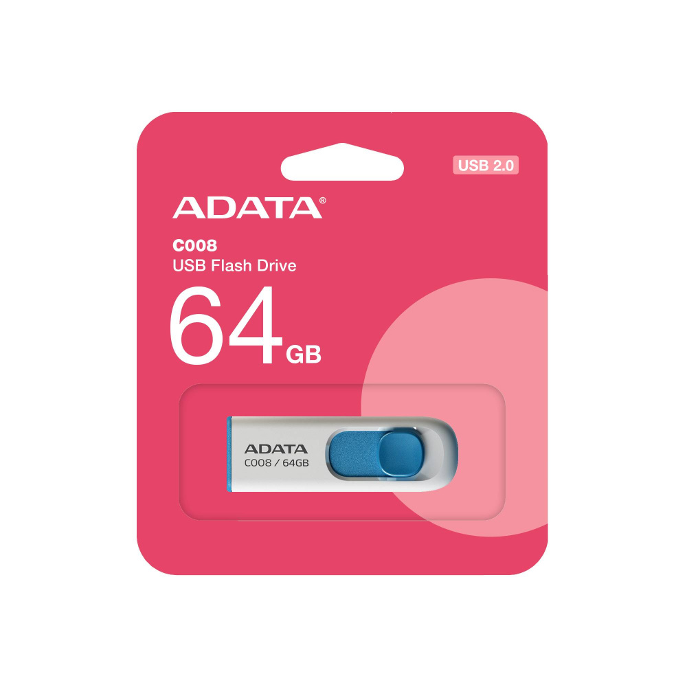 Memoria USB ADATA AC008-64G-RWE