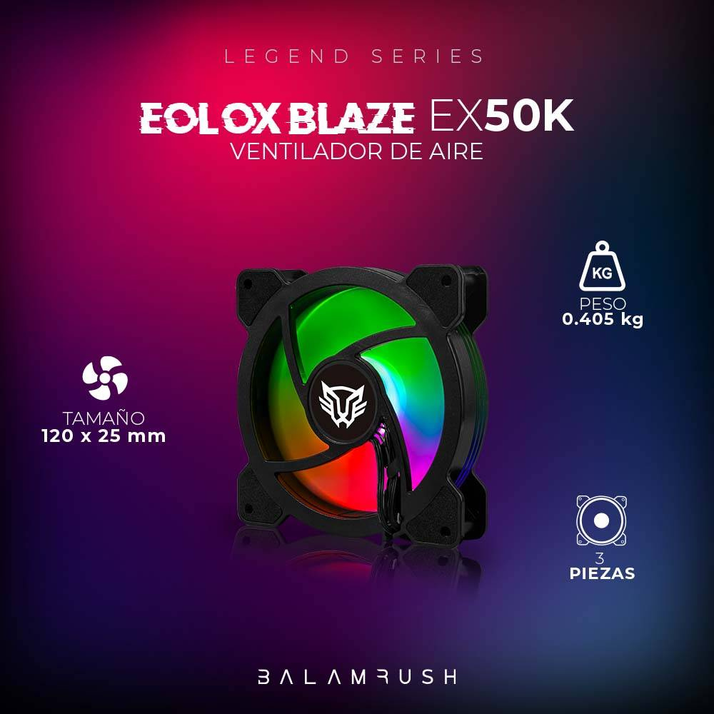 Ventiladores Balam Rush EX50K